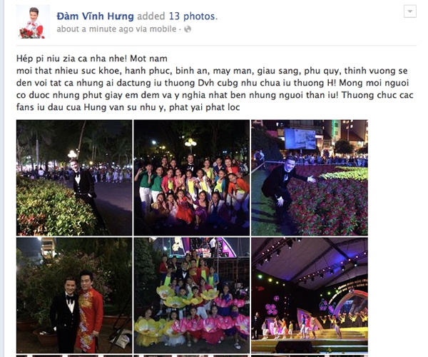 1001 cách sao Việt đón Tết trên Facebook 7