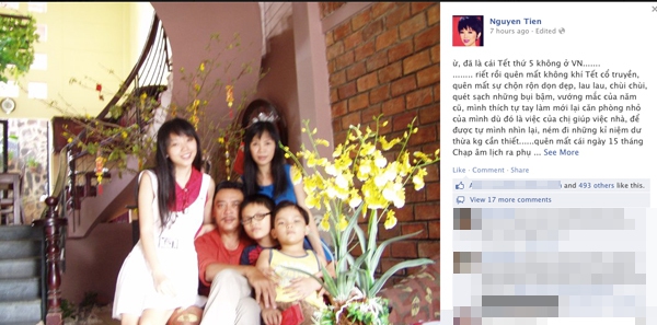 1001 cách sao Việt đón Tết trên Facebook 31