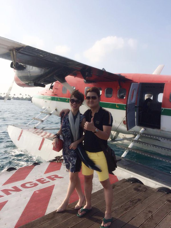 Trà My Idol khoe ảnh du lịch Maldives bên bạn trai đại gia 3