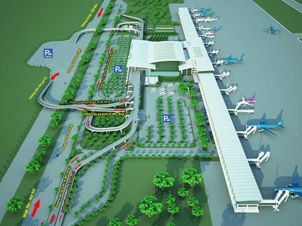 Chùm ảnh: Ngắm nhà ga mới và cũ ở sân bay quốc tế Nội Bài 2