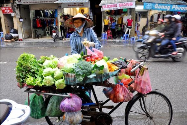 Ch&ugrave;m ảnh: Những chiếc xe đạp cũ "g&aacute;nh gồng" mưu sinh giữa phố phường H&agrave; Nội 8