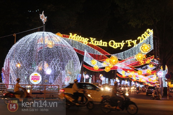 Sài Gòn: Lung linh những con đường mừng xuân mới 3