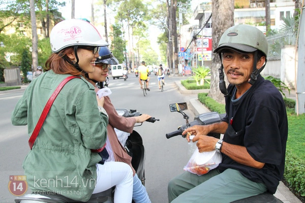 Hàng ngàn chai nước hoa quả đến với người lao động nghèo Sài Gòn 18