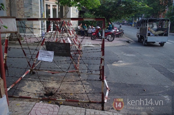 TP. HCM: Chủ ngôi nhà sát hố tử thần phát lửa luôn nơm nớp lo sợ 7