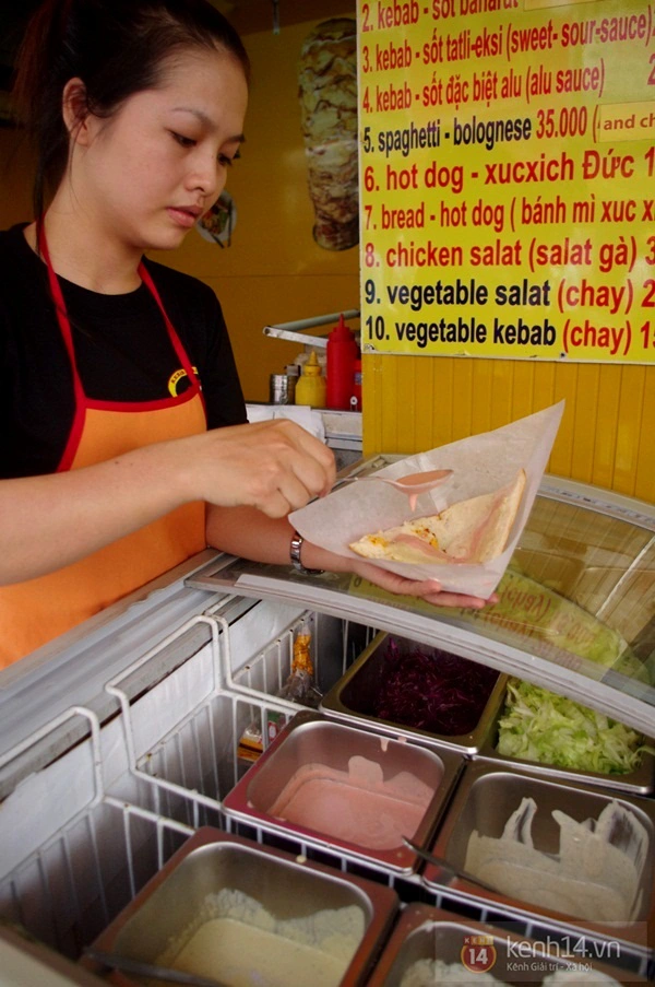 Đi ăn bánh mì kebab đúng vị, ngon nhất Sài Gòn 7