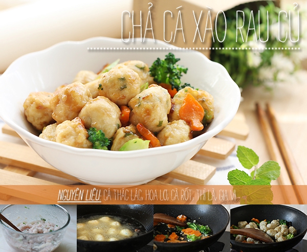 Chả cá - canh đậu lạ miệng cho thực đơn ngày giữa tuần 1