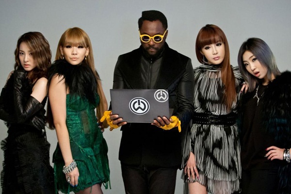 2NE1 lại "tung chưởng" cùng Will.I.Am 3