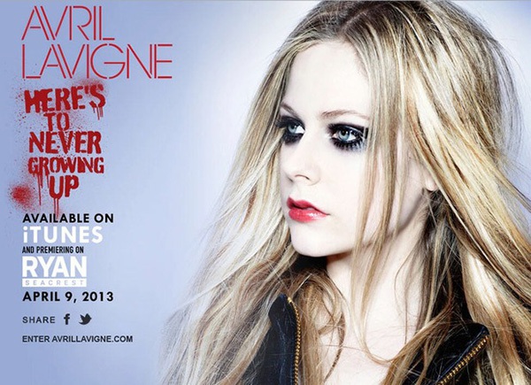 "Đã tai" với single mới của Avril Lavigne 2