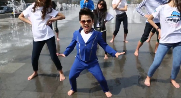 "Psy nhí" tung MV nhái "Gentleman" 2