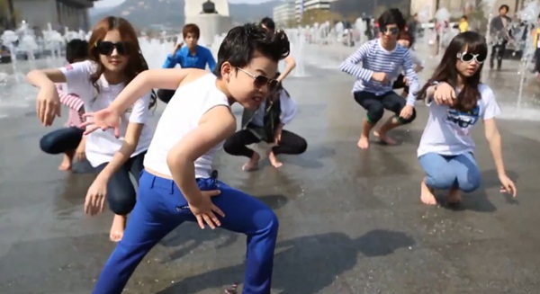 "Psy nhí" tung MV nhái "Gentleman" 5