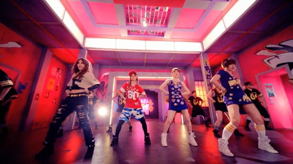 T-ara N4 tung clip teaser "cực Hip Hop" 2