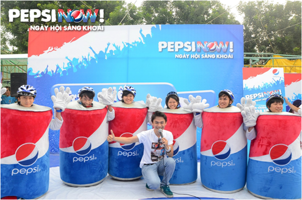 “Pepsi Now” mang Mỹ Tâm tấn công Hà Nội 1