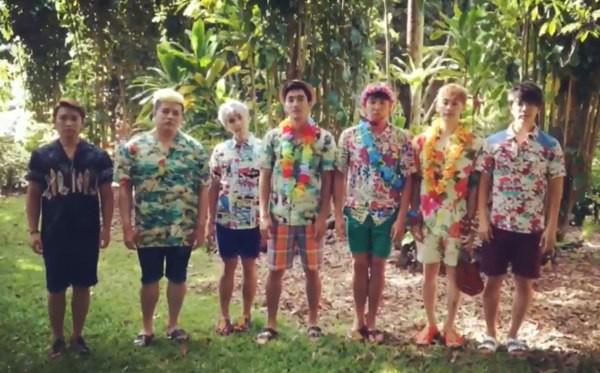 Super Junior tung clip nhảy Hawaii "cực khó đỡ" 3