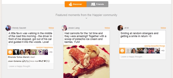 Happier – Mạng xã hội dành cho người "phởn" 2
