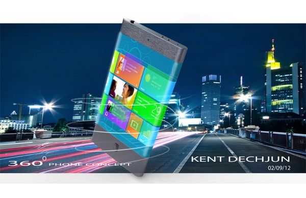 Ấn tượng với chiếc Windows Phone m&agrave;n h&igrave;nh "v&ograve;ng" 2