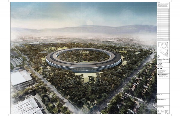 Gh&eacute; thăm khu đất "cắm d&ugrave;i" mới của Apple 6