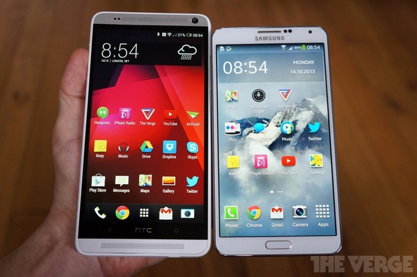 Galaxy Note 3, HTC One Max, Xperia Z Ultra: Phablet đại chiến 3