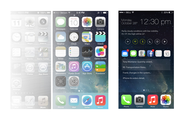 Bản thiết kế hệ điều h&agrave;nh iOS 8 cực tiện lợi, độc đ&aacute;o 3