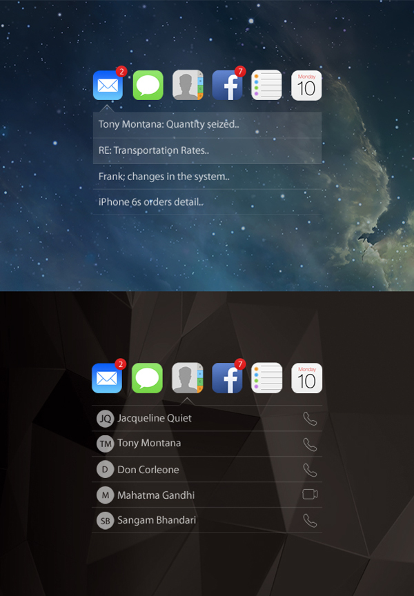 Bản thiết kế hệ điều hành iOS 8 cực tiện lợi, độc đáo 4