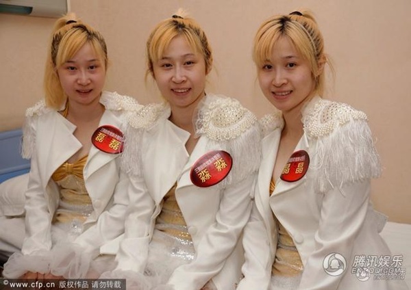 Nhóm nữ Trung Quốc "từ vịt thành thiên nga" nhờ thẩm mỹ 2