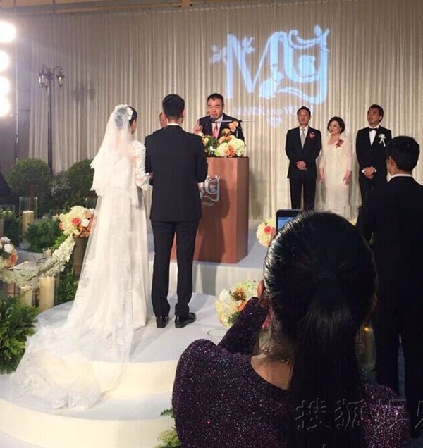 Toàn cảnh đám cưới hoành tráng Cao Viên Viên - Triệu Hựu Đình 9