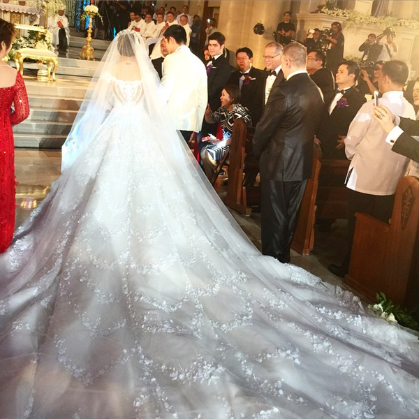 Marian Rivera - Dingdong Dantes đẹp như mơ trong "đám cưới Hoàng gia" 13