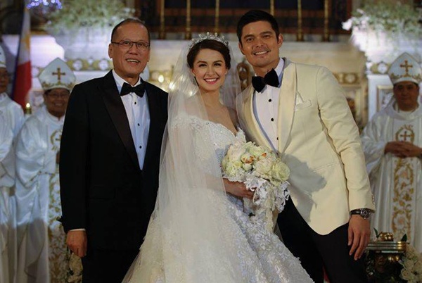 Hé lộ thêm những hình ảnh long lanh trong đám cưới Marian Rivera 5