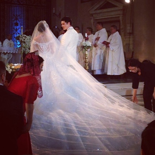 Marian Rivera - Dingdong Dantes đẹp như mơ trong "đám cưới Hoàng gia" 16