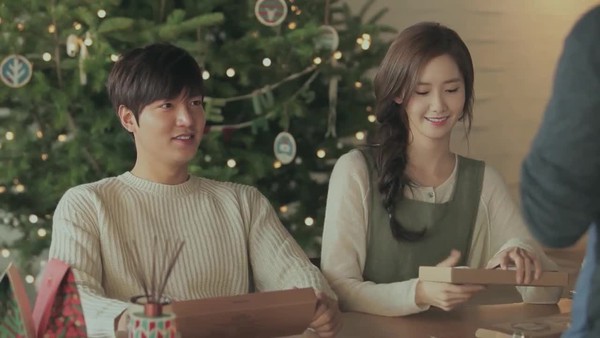 Lộ thêm ảnh hậu trường đẹp đôi của Yoona (SNSD) và Lee Min Ho 1