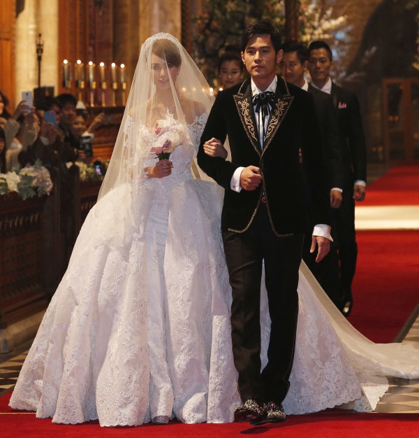Châu Kiệt Luân và Côn Lăng làm hôn lễ lãng mạn tại nhà thờ 1