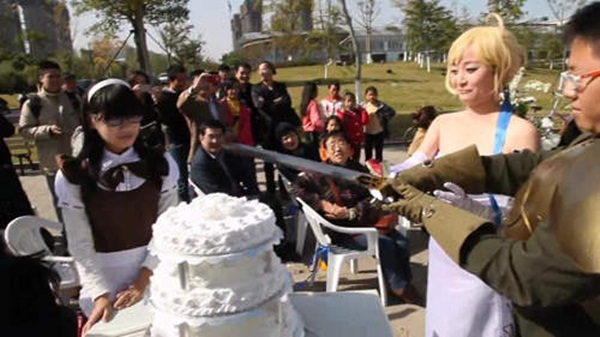 Đài Loan: Đám cưới kỳ lạ theo phong cách... cosplay 10