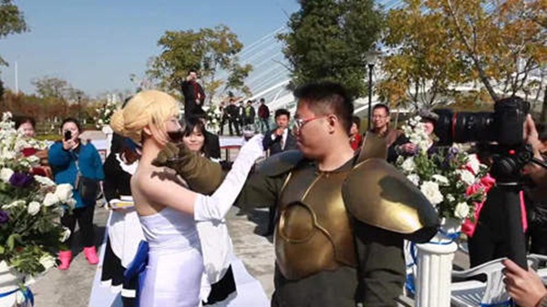 Đài Loan: Đám cưới kỳ lạ theo phong cách... cosplay 11