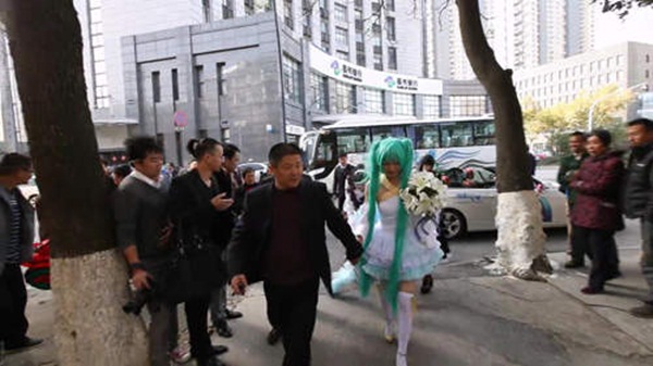 Đài Loan: Đám cưới kỳ lạ theo phong cách... cosplay 1