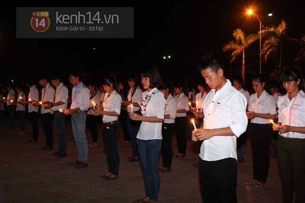 Giới trẻ Quảng Bình thắp 103 ngọn nến tưởng niệm Đại tướng 3
