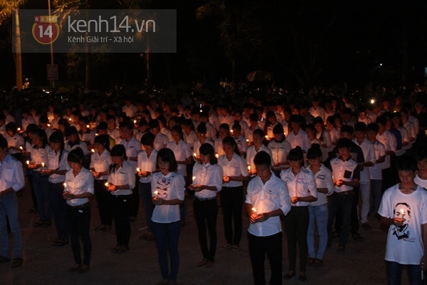 Giới trẻ Quảng Bình thắp 103 ngọn nến tưởng niệm Đại tướng 4