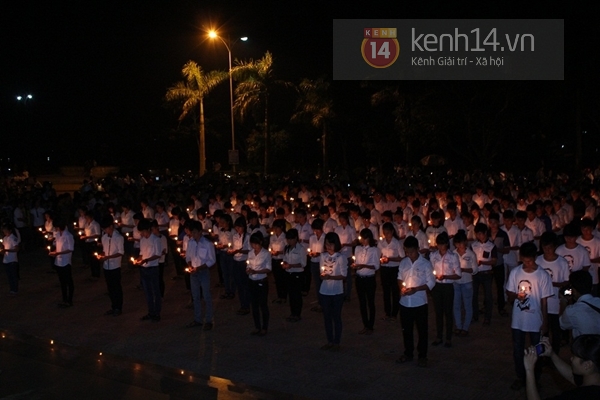 Giới trẻ Quảng Bình thắp 103 ngọn nến tưởng niệm Đại tướng 5
