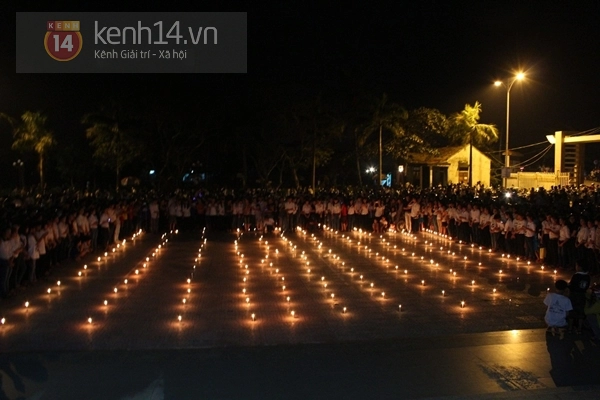 Giới trẻ Quảng Bình thắp 103 ngọn nến tưởng niệm Đại tướng 6