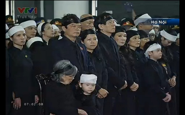 Lễ truy điệu Đại tướng tại Nhà tang lễ Quốc gia 18