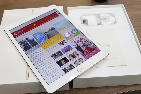 Cận cảnh iPad Air 2 tại Việt Nam 2