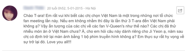 10 câu hỏi "hóc búa" khiến fan háo hức ngóng đợi T-ara trả lời 4