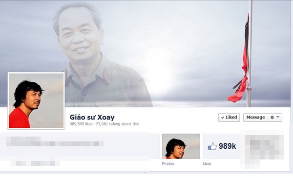 Facebook sao Việt tràn ngập hình ảnh Đại tướng vào ngày Quốc tang 3