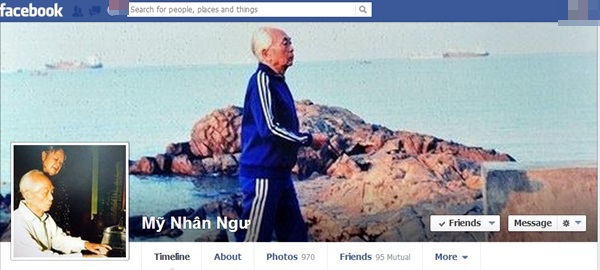 Facebook sao Việt tràn ngập hình ảnh Đại tướng vào ngày Quốc tang 1