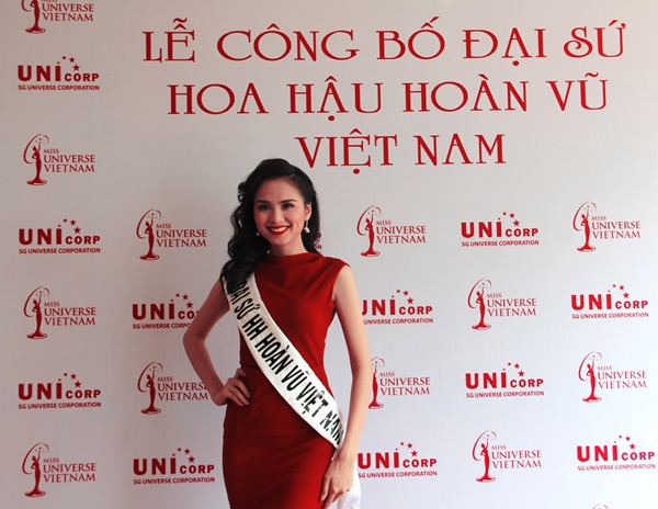 Diễm Hương được chọn l&agrave;m Đại sứ Hoa hậu Ho&agrave;n Vũ Việt Nam 1