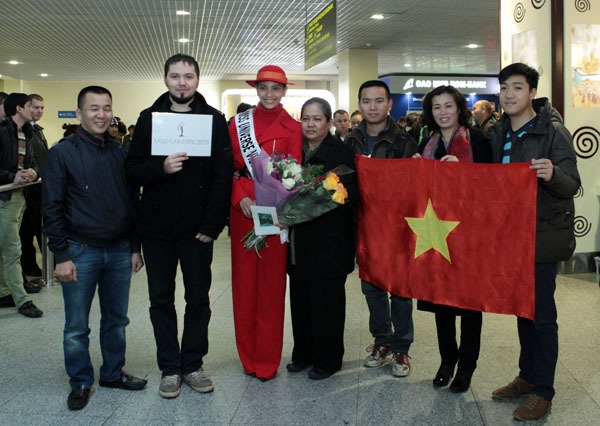 Trương Thị May được đón tiếp nồng nhiệt tại Nga 6