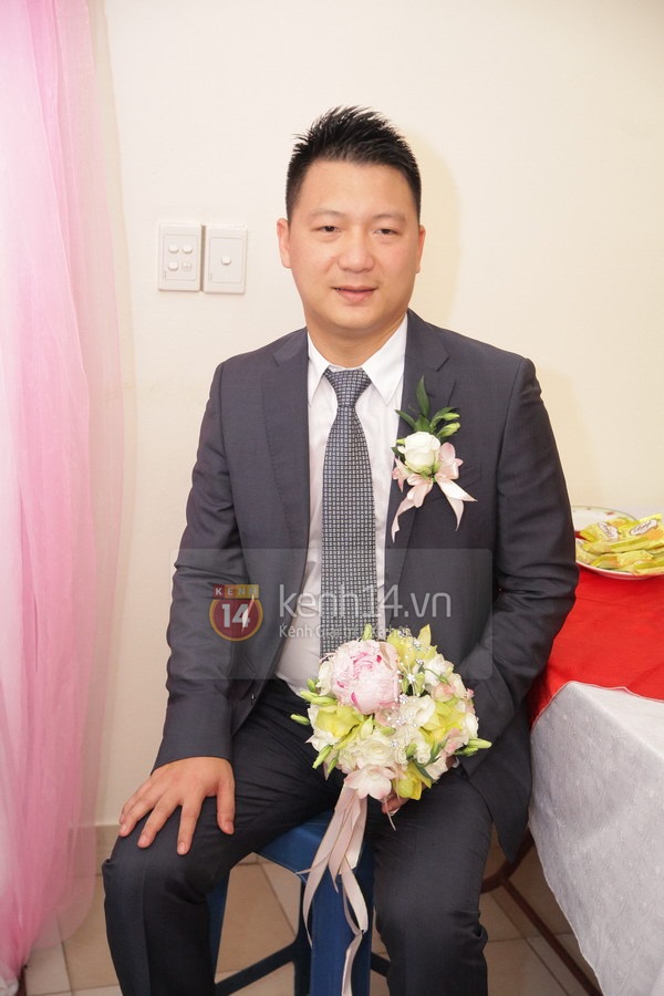 Mỹ Dzung vẫn xinh đẹp trong ngày cưới dù mang bầu 5 tháng 3