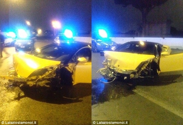 Sao trẻ Lazio thoát chết sau vụ tai nạn xe nghiêm trọng 2