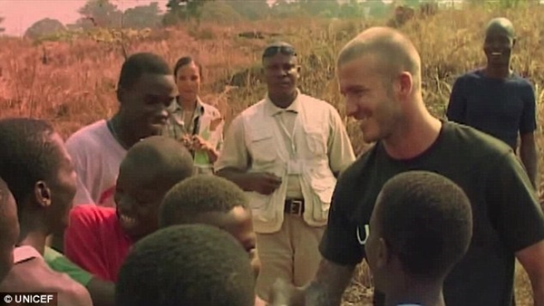 David Beckham gia nhập cuộc chiến chống đại dịch Ebola 1