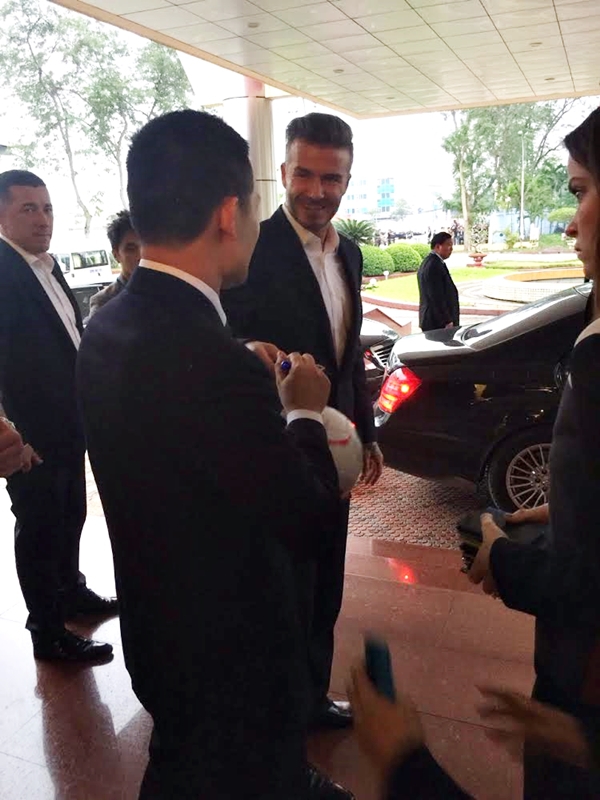 HOT: Hình ảnh đầu tiên của David Beckham tại Hà Nội 5