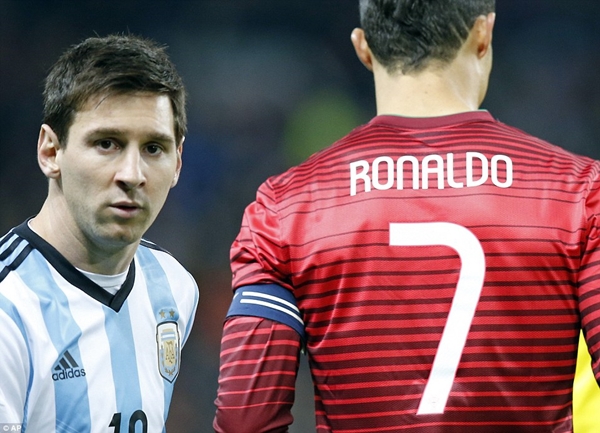 Bất ngờ với hình ảnh "đôi bạn thân" Ronaldo - Messi 2