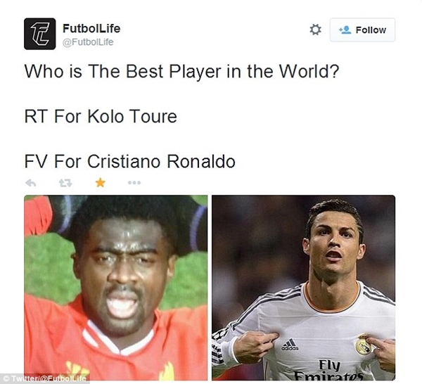 Ảnh chế: Ronaldo lọt thỏm trong... túi quần của Kolo Toure 5